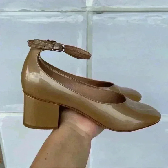 Sigerson Morrison Women's Kairos Patent Leather Mary Jane Pumps 7.5 - Picture 6 of 9